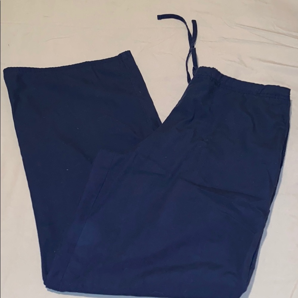 Navy scrub pants